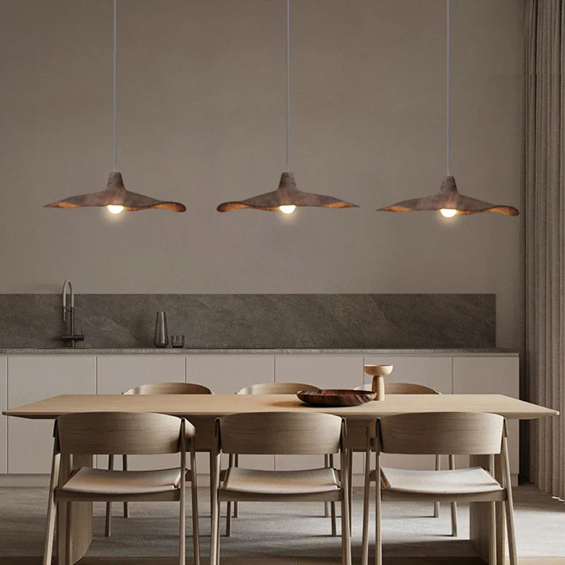 lampadario vintage wabi sabi per bar ristorante e loft