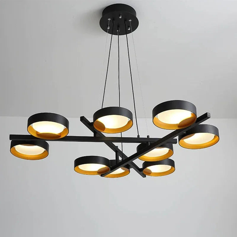 lampadario nordico italiano design moderno per interni luminosi