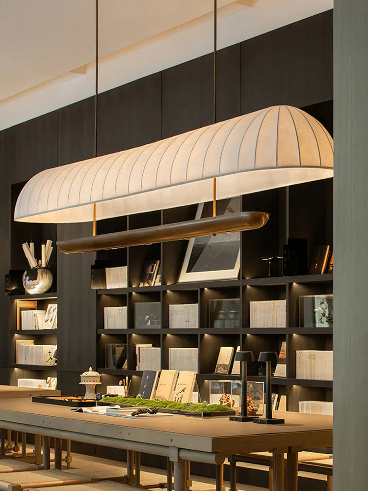 lampadario giapponese e coreano per caffè e sala da tè