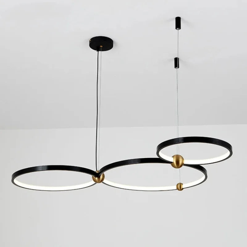 Design contemporaneo lampadario LED minimalista