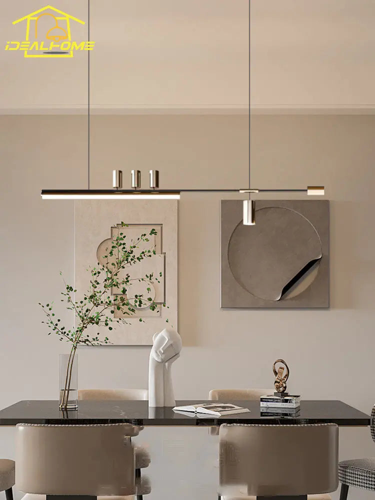 Lampadario chic design metallico elegante