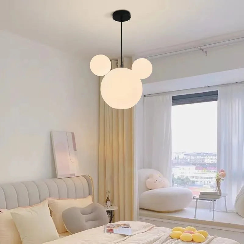 lampadario mickey creativo e carino per bambini