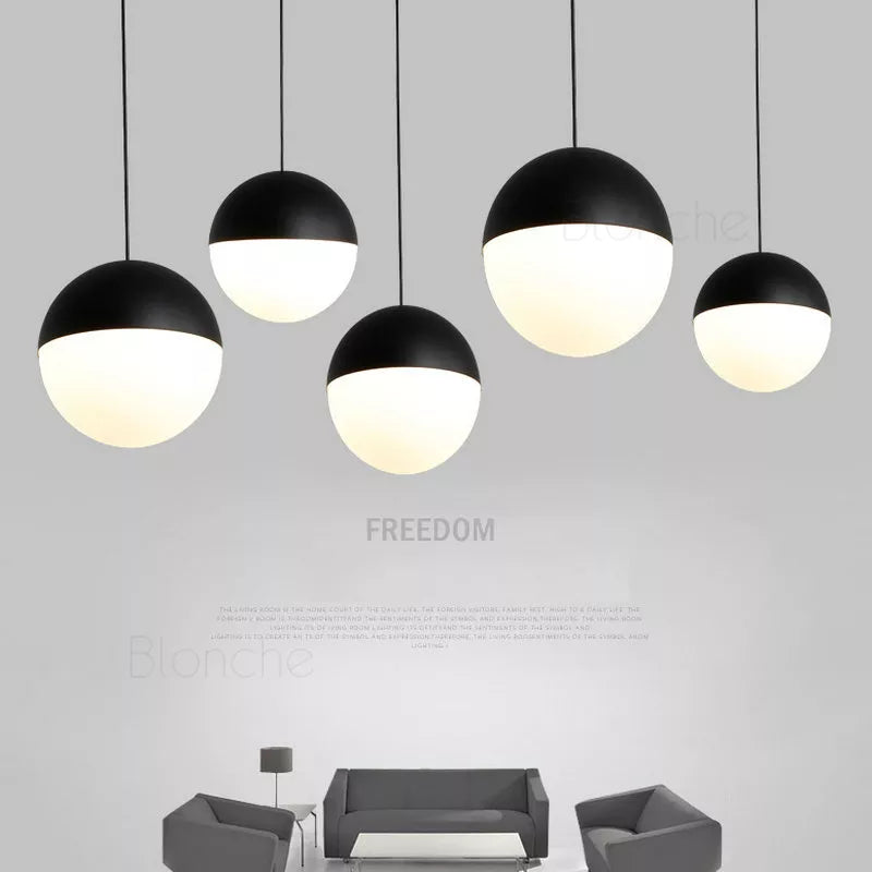 Lampadario sospeso nordico elegante LED