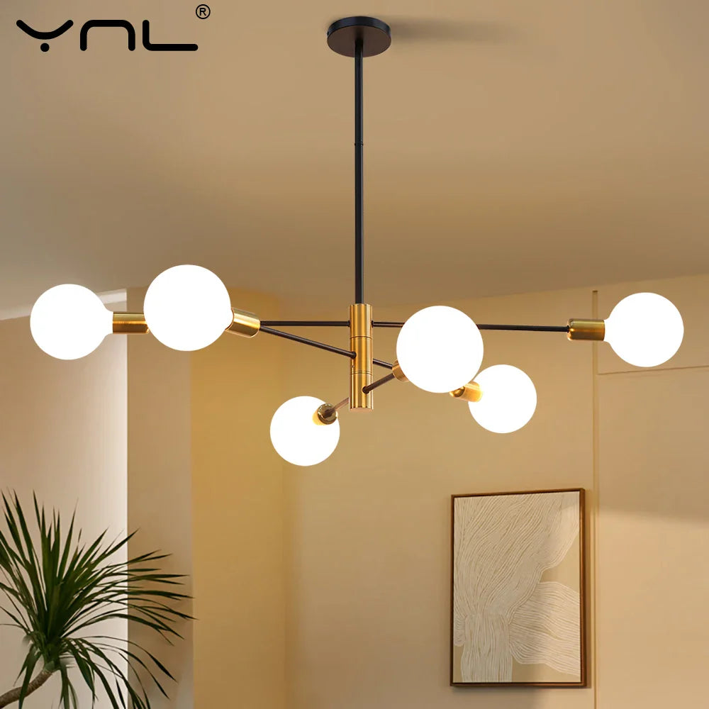 lampadario sospeso led moderno nordico per decorazione interna
