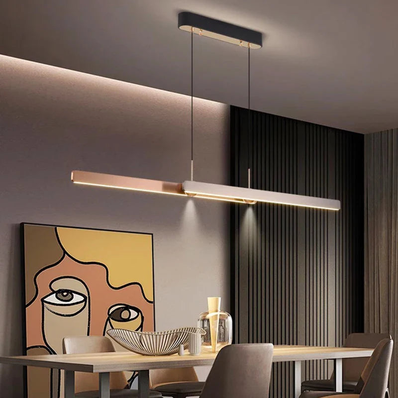 lampadario moderno smart per decorazione del soggiorno
