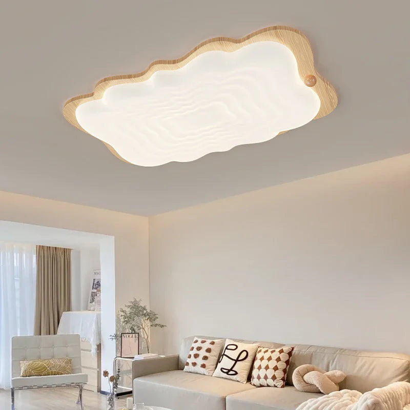 Sospensione Qiyimei design legno elegante