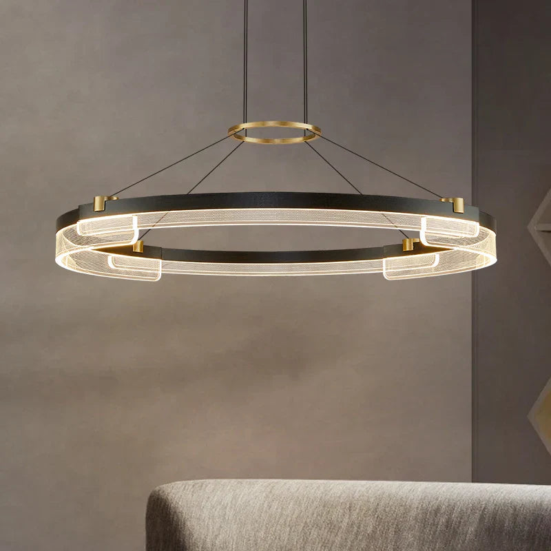 Lampadario LED moderno minimalista nordico zen per sala da tè