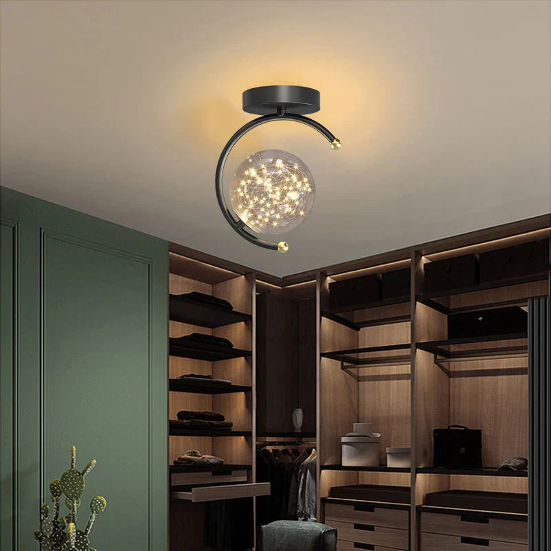 plafoniera led creativa lampadario per vari spazi abitativi