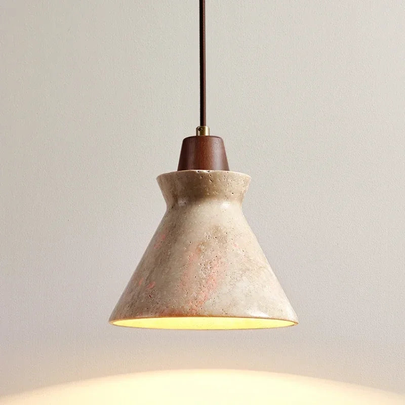 lampadario vintage in marmo a led per decorazione d'interni elegante