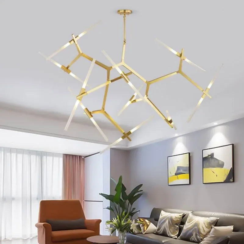 Lampadario contemporaneo elegante sospeso