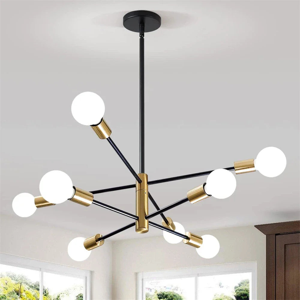 lampadario di lusso moderno sospensione led decorazione nordica