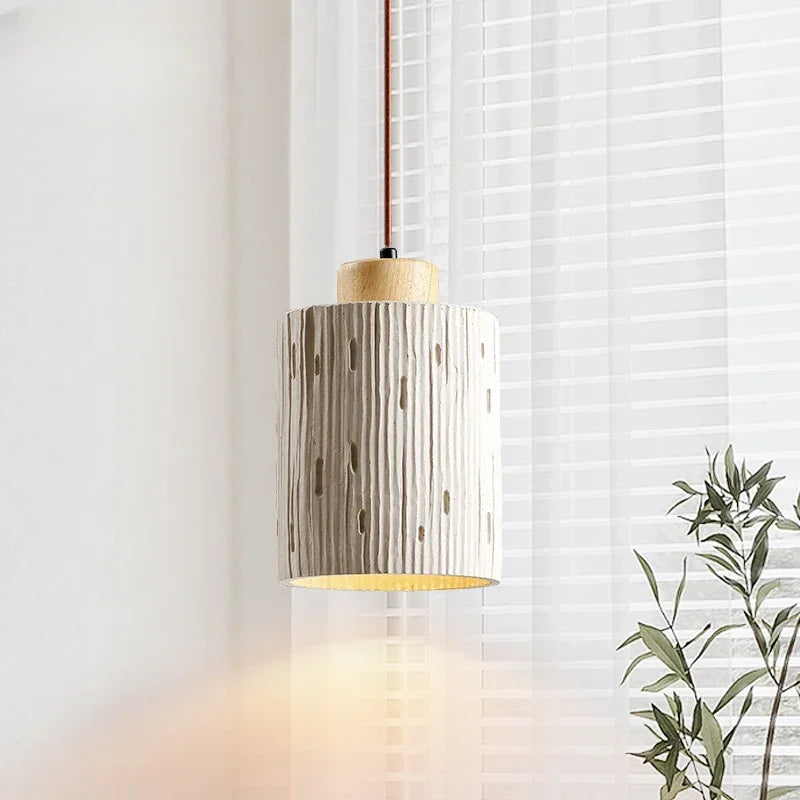 lampadario sospeso in pietra stile retrò per decorazione d'interni
