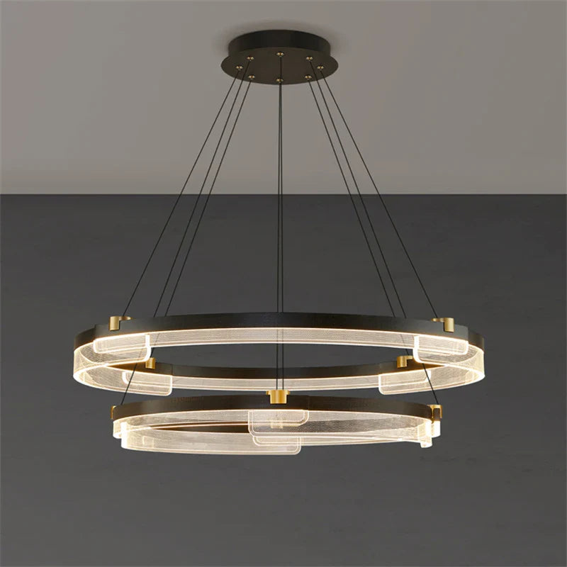 lampadario led minimalista moderno sospensione decorazione illuminazione casa