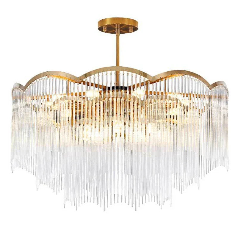 lampadario in cristallo moderno design di lusso per interni