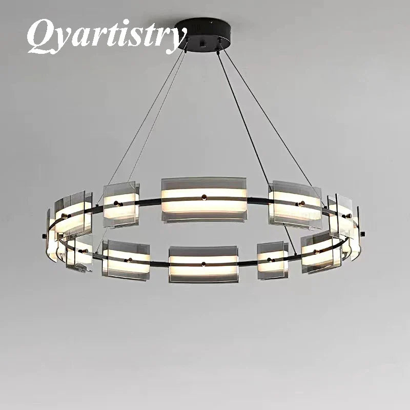 Lampadario led design sospeso elegante