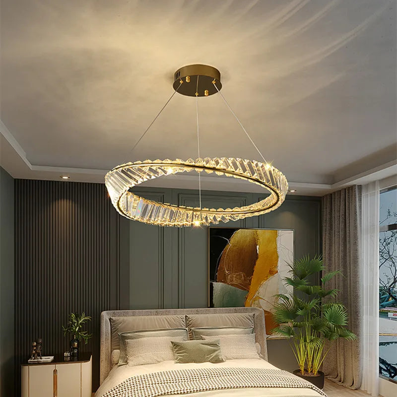 Cristallo LED elegante con telecomando