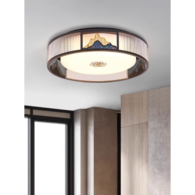 Lampadario acrilico vintage orientale elegante