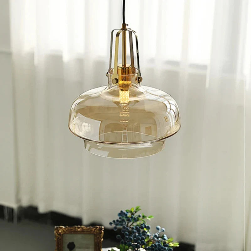 lampadario in vetro vintage design moderno per decorazione interna