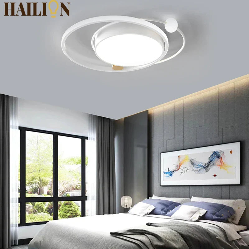 lampadario led moderno a intensità variabile per interni