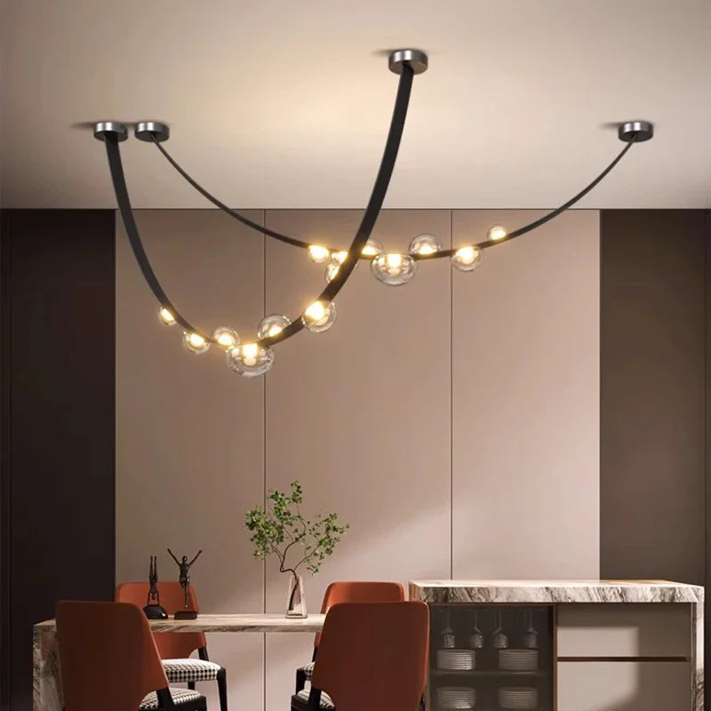 lampadario decorazione fantasiosa illuminazione interna lampade sospese