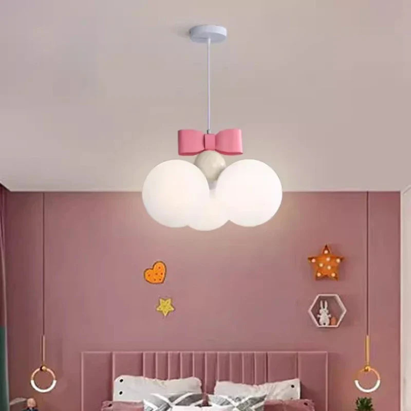 lampadario romantico moderno semplice per camera bambini principessa
