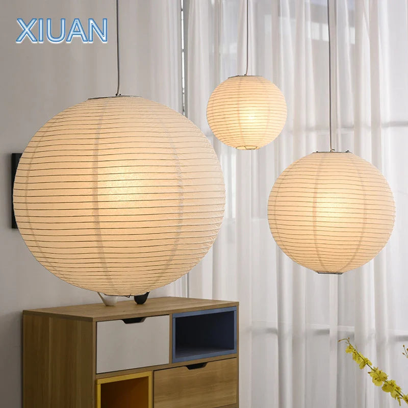 lampadario vintage in carta led per illuminazione interna