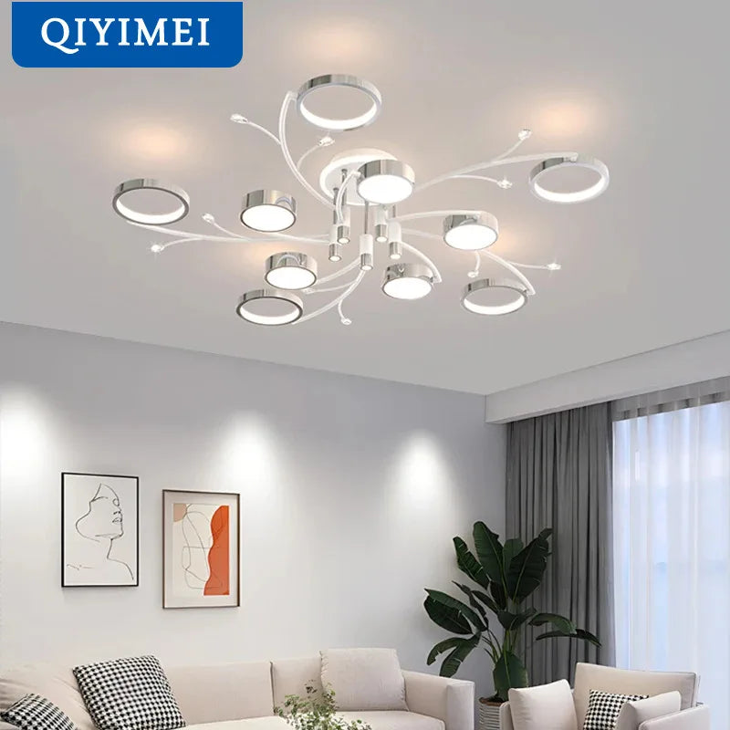 Lampadario LED moderno sospeso elegante