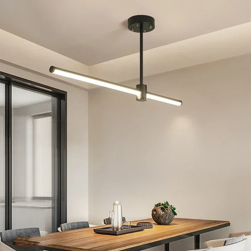 lampadario a LED moderno per decorazione d'interni elegante e luminosa