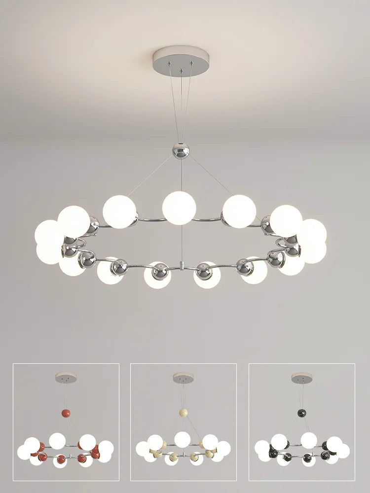lampadario sospeso illuminazione decorativa moderna per la casa