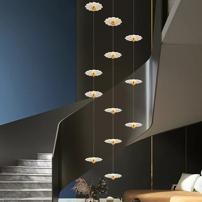 Lampadario design moderno e luminoso