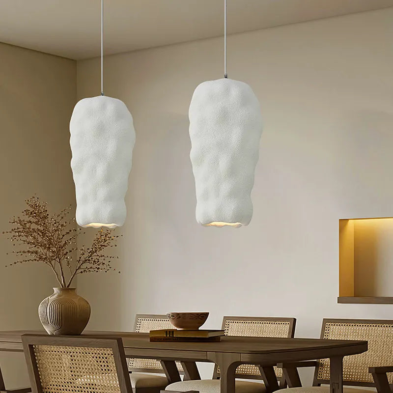 lampadario wabi sabi giapponese led per decorazione bar loft