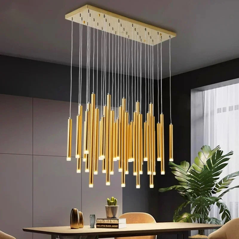 lampadario moderno a goccia per illuminazione interna 2024