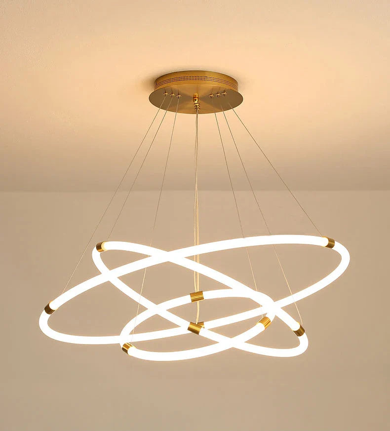 Lampadario contemporaneo sospeso elegante
