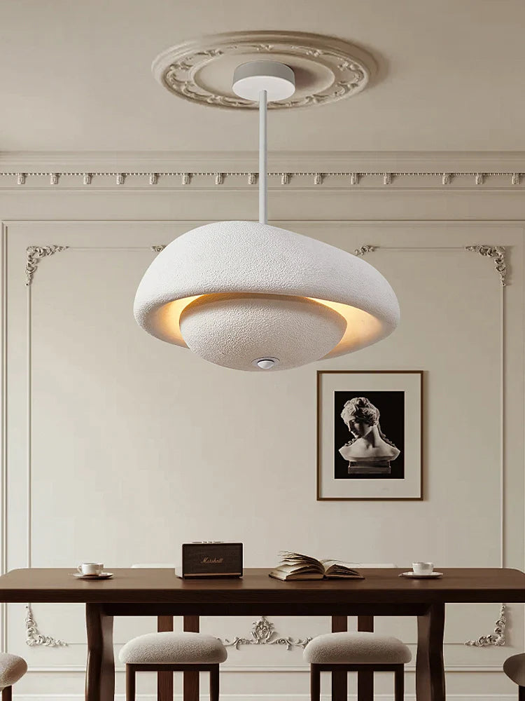 lampadario nordico wabi sabi led per decorazione casa