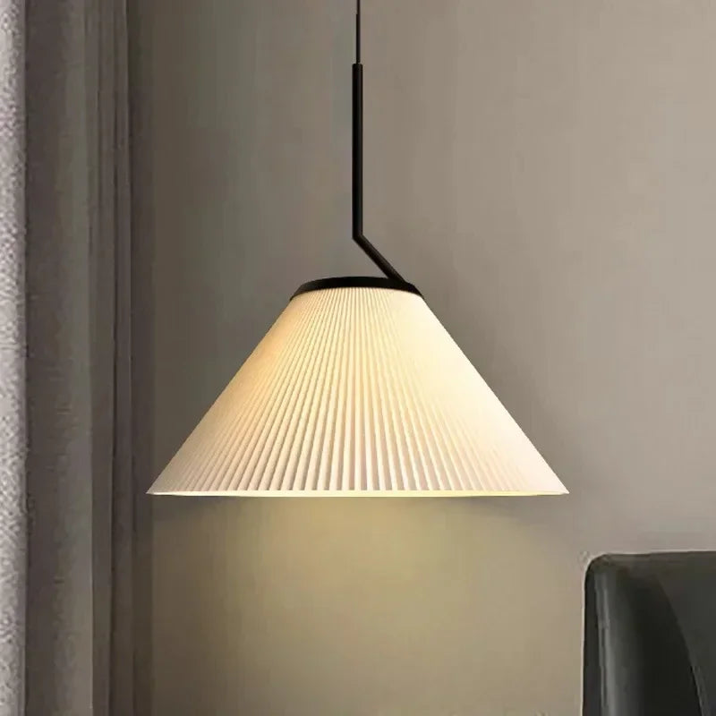 lampadario moderno in tessuto minimalista per decorazione d'interni