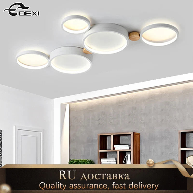 Elegante lampadario LED design nordico