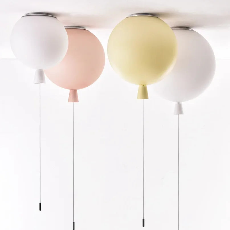 Plafoniera LED a forma di pallone nordica decorativa ideale per bambini