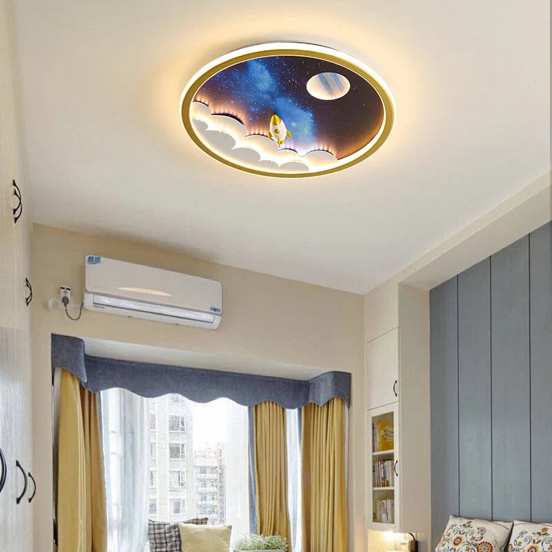 Elegante lampadario LED moderno per camera