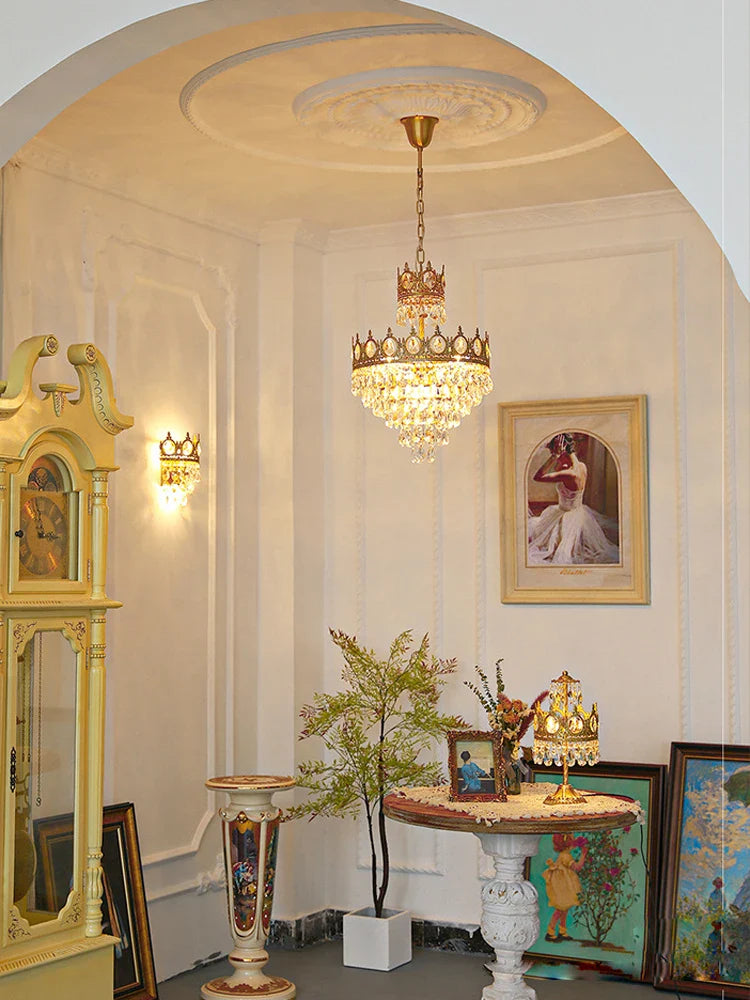 lampadario in cristallo k9 dimmerabile per un'illuminazione elegante