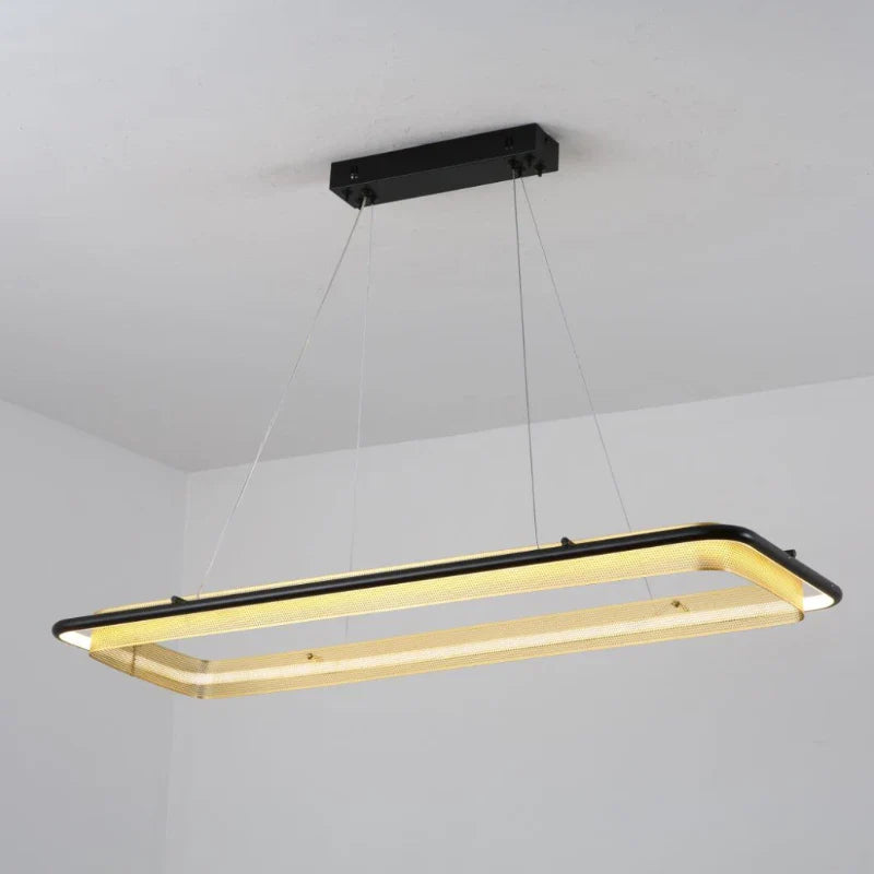lampadario LED circolare di lusso design moderno decorativo