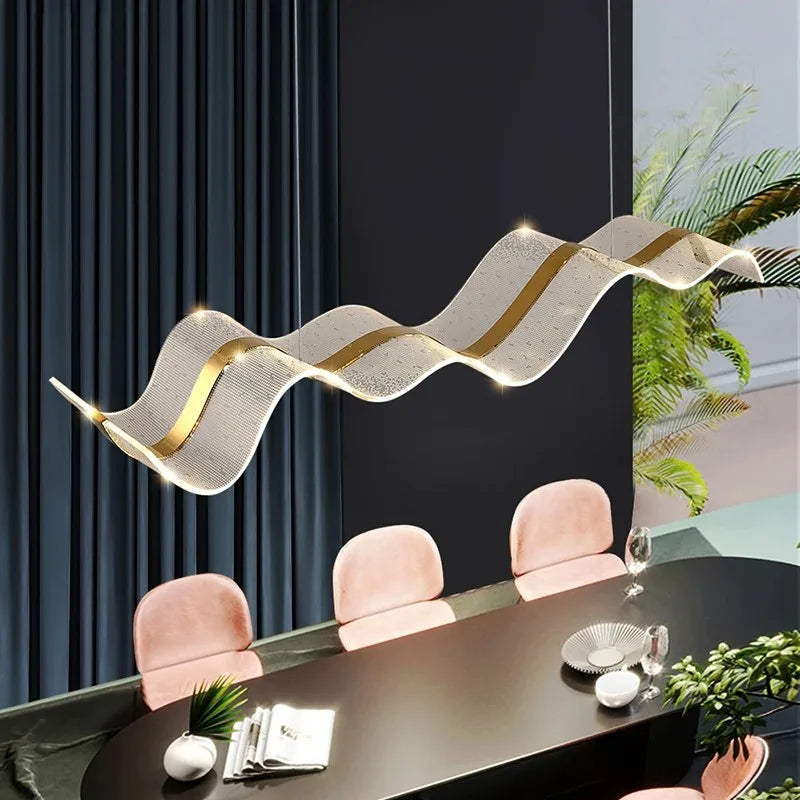 Lampadario moderno LED dimmerabile elegante
