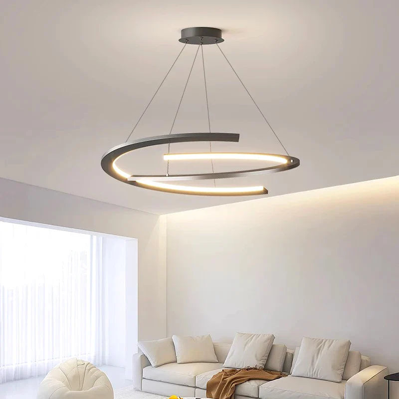 lampadari moderni a LED per illuminazione interna a sospensione