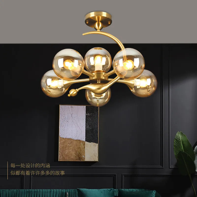 lampadario nordico post-moderno semplice stile americano moderno