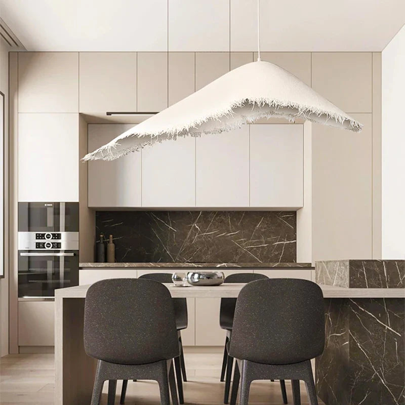 lampadario led nordico wabi sabi per decorazione d'interni retrò