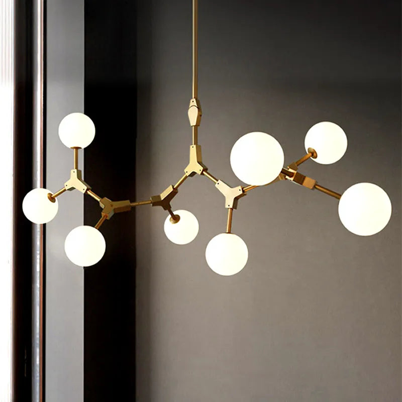 Lampadario a sospensione contemporaneo nordico elegante