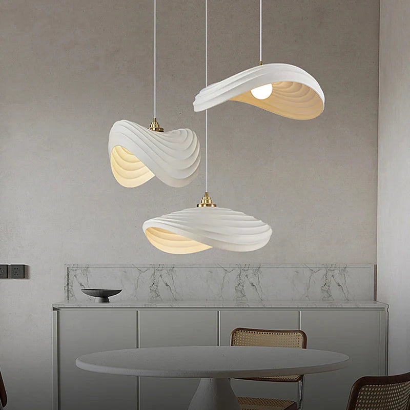 lampadario stile wabi sabi nordico led per decorazione casa