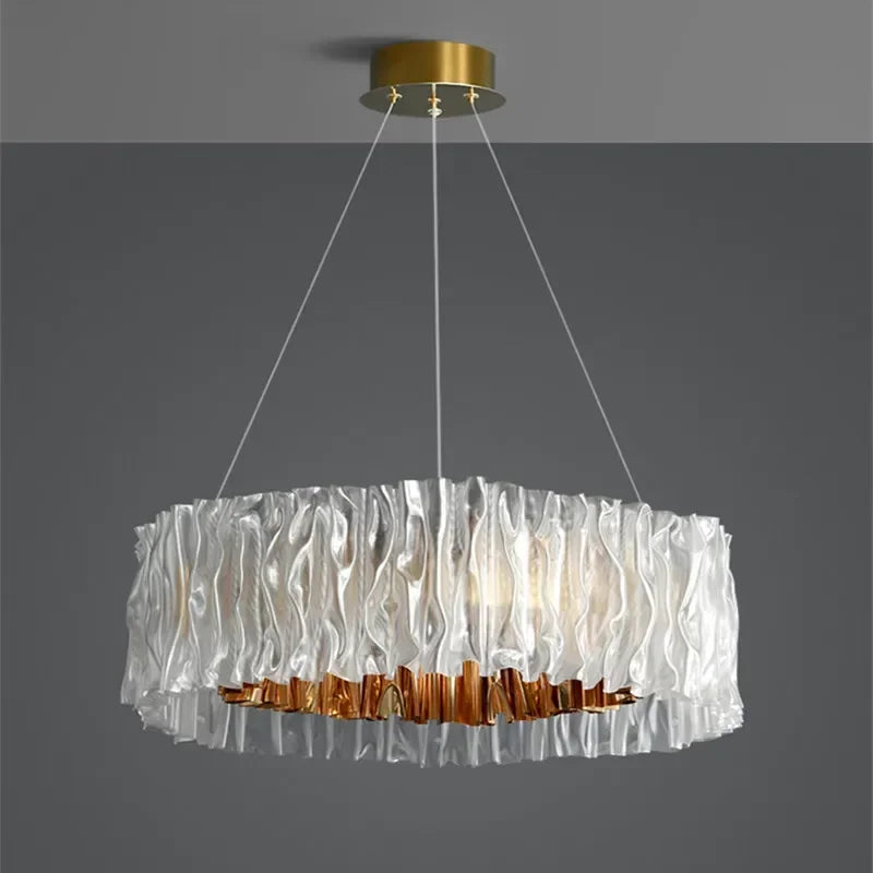lampadario design sospeso per decorazione d'interni moderna ed elegante