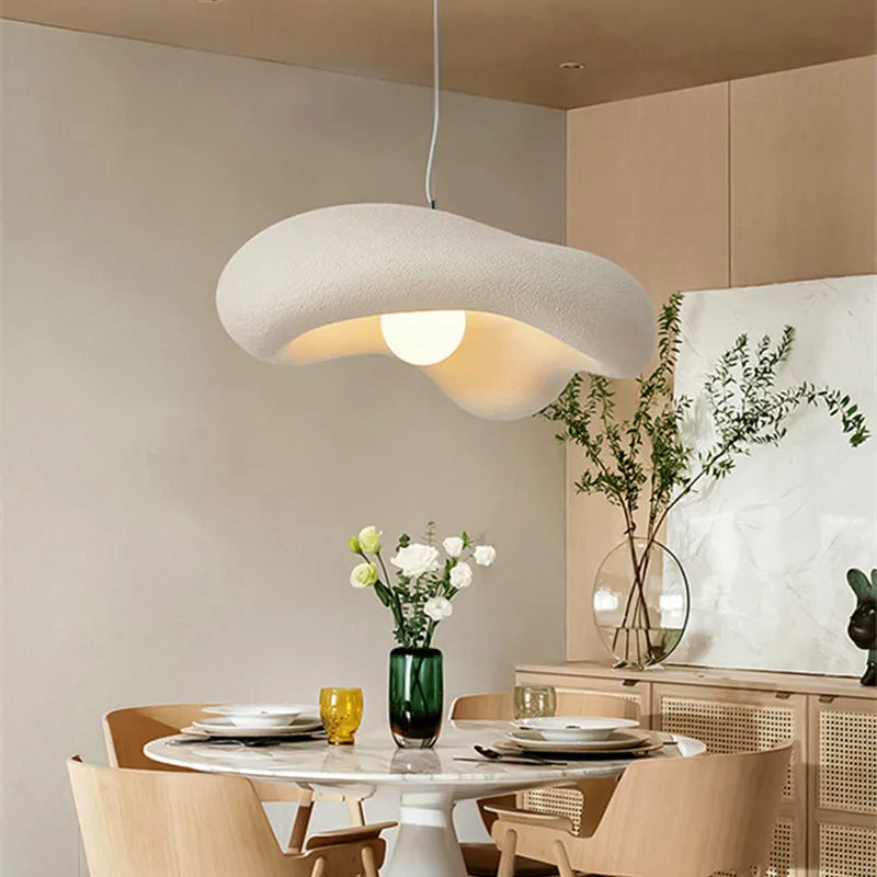 lampadario nordico wabi-sabi minimalista per decorazione interna