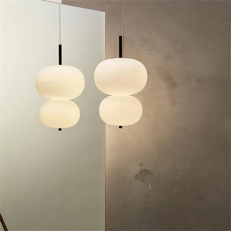 Elegante lampadario nordico contemporaneo