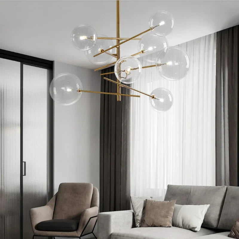 lampadario nordico creativo per salotto ufficio e studio